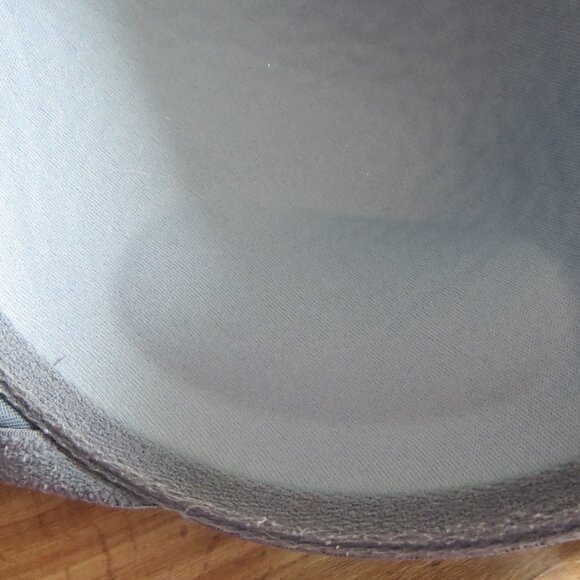 CACIQUE Smooth Boost Plunge Bra with Lace in Grisaille Blue - Plus Size 46B - Picture 13 of 13